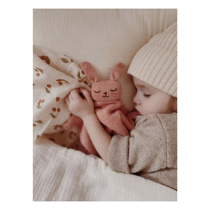Main Sauvage - Cherry Pattern Swaddle Cloth | Beige