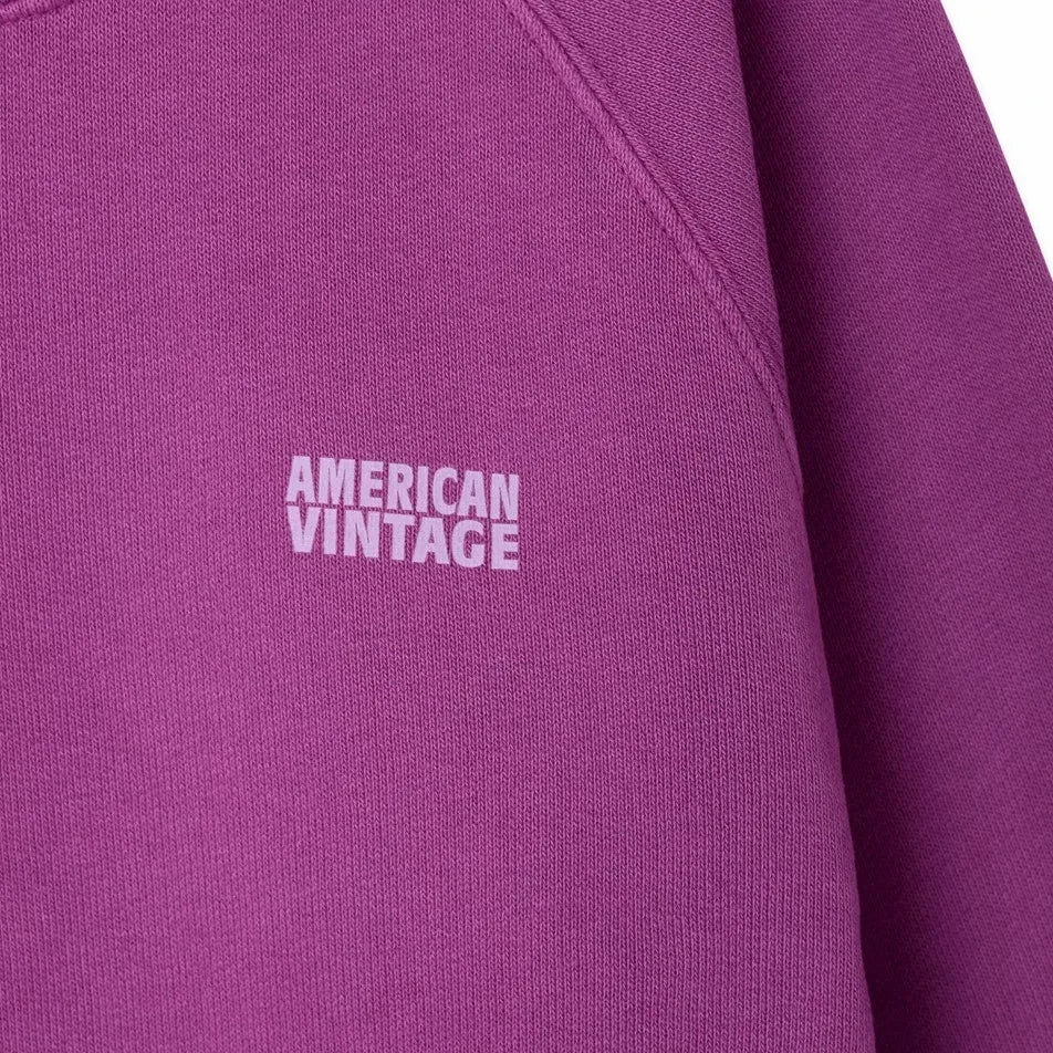 American Vintage - Izubird Sweatshirt | Purple