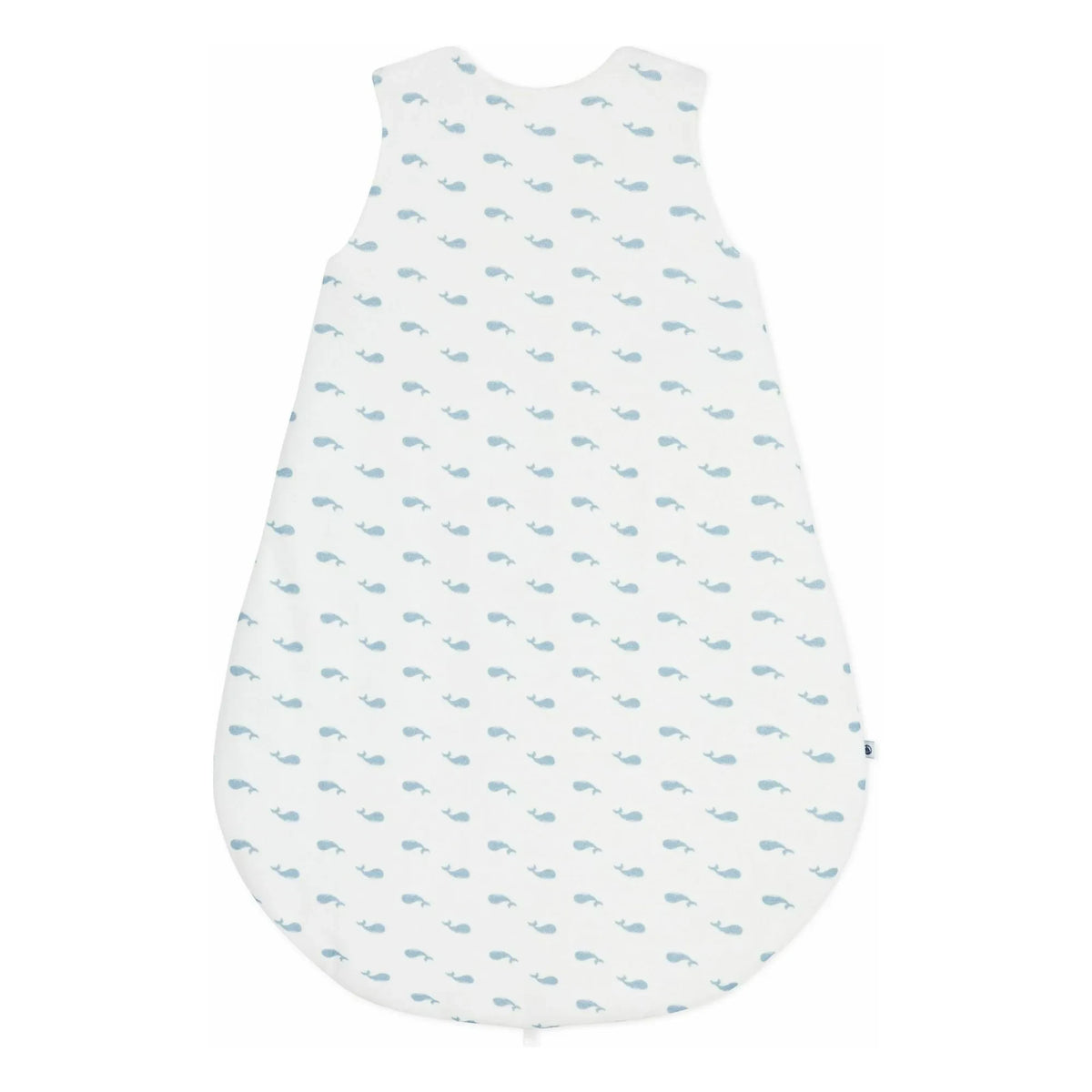 Petit Bateau - Whale Sleep Suit | White