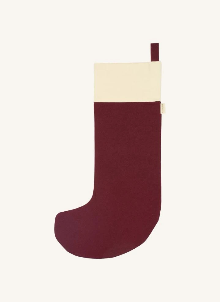Fabelab - Christmas Stocking Sucre d'Orge | Red