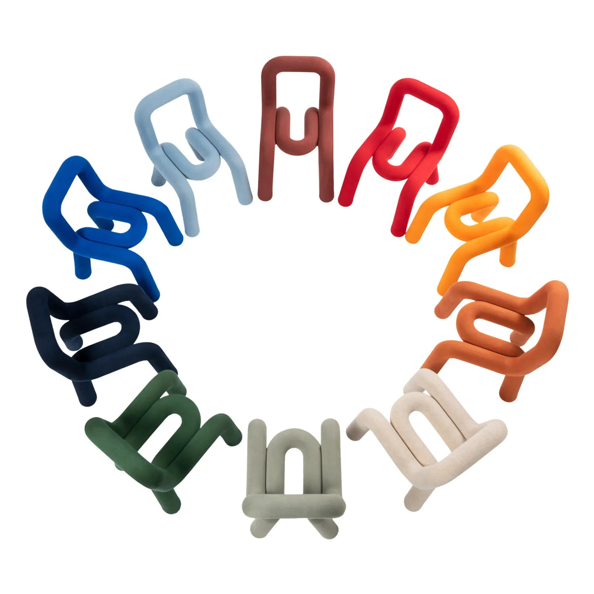 Moustache - Mini Bold Chair | Blue