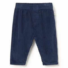 Cozmo - Miki Velvet Trousers Organic Cotton | Navy Blue