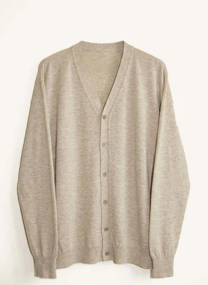 THEAVANT - Carlo's Merino Wool Cardigan | Beige