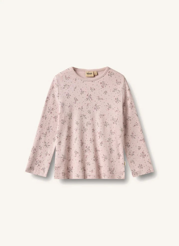 Wheat - Mila Fleuri Organic Cotton Pajamas | Powder Pink