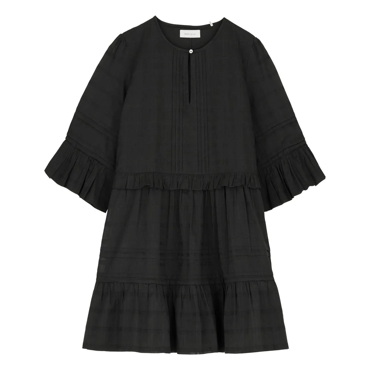 Skall Studio - Fiore Cotton Dress | Black