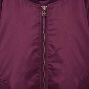 Anine Bing - Bomber Leon | Burgundy