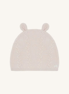 Tartine et Chocolat - Twisted Beanie with Wool Ears | Pink
