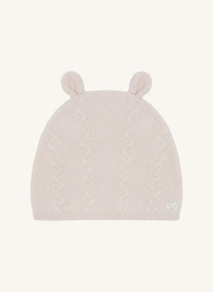 Tartine et Chocolat - Twisted Beanie with Wool Ears | Pink