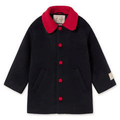 Tinycottons - Wool Coat | Dark Blue