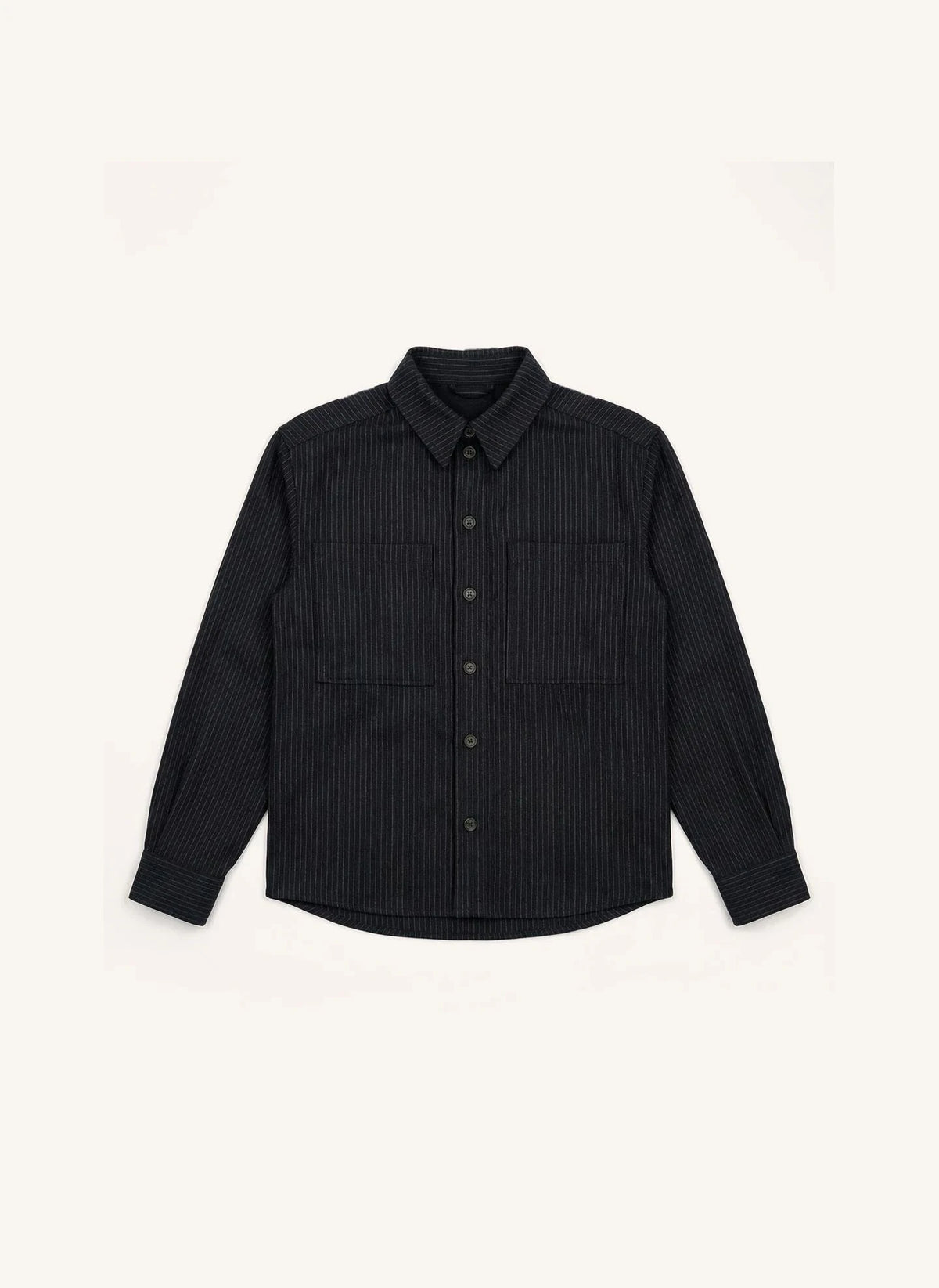 Leon & Harper - Carisa Wool Overshirt | Navy