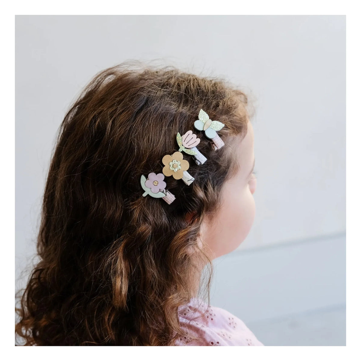 Mimi & Lula - Set of 8 Mini Bouquet Clips | Lilac