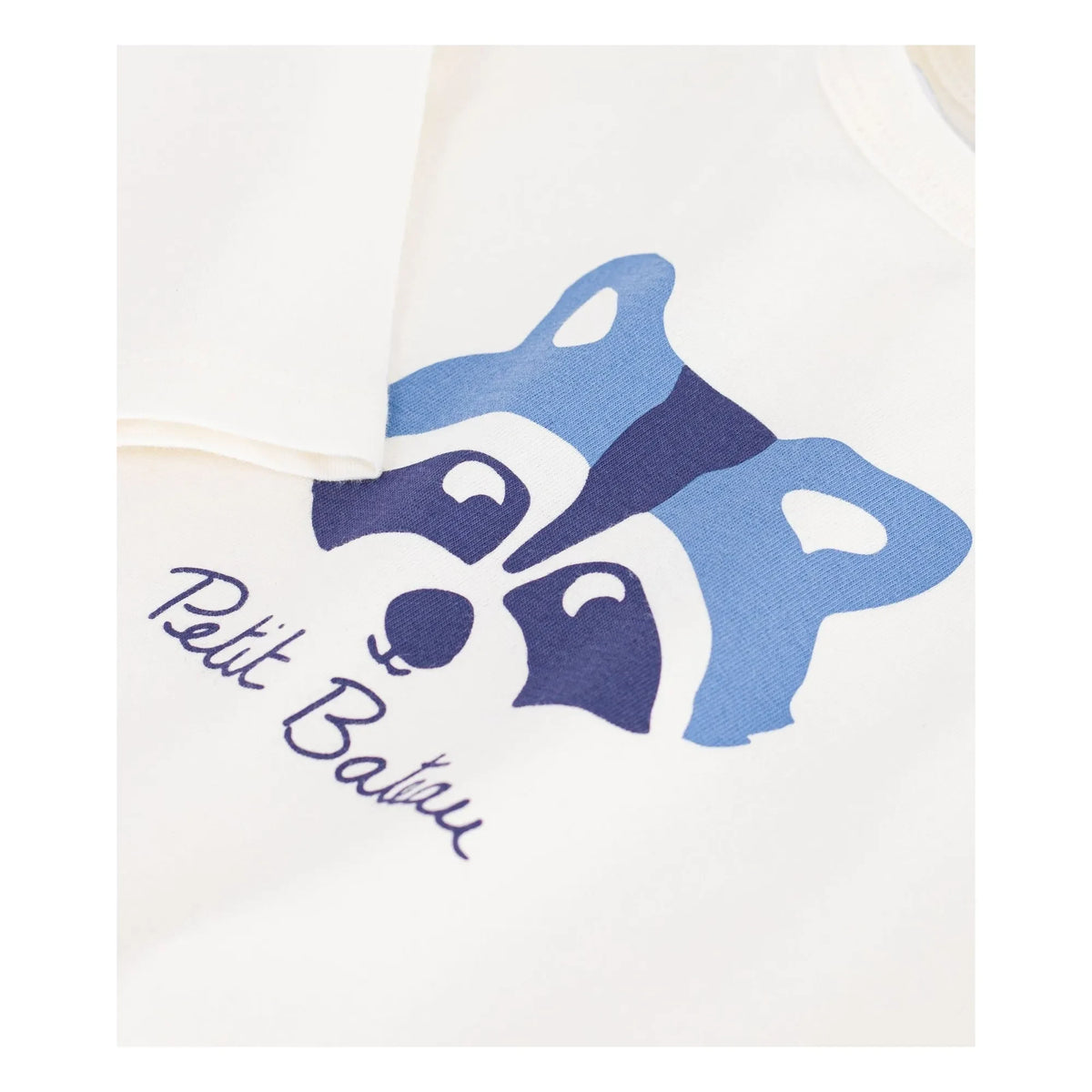 Petit Bateau - Animal T-Shirt Organic cotton | Ecru