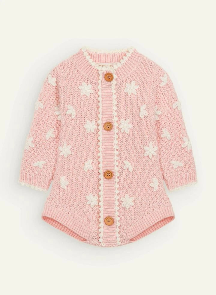 Louise Misha - Lilia Wool Romper | Pink