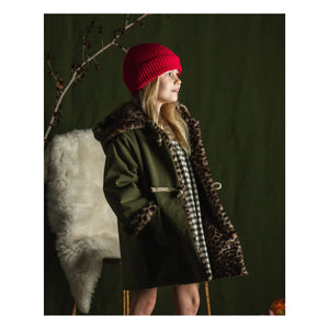 Babe & Tess - Wool Alpaca Beanie | Magenta
