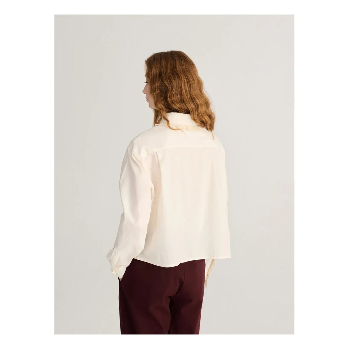 Bobo Choses - Organic cotton poplin shirt | Ecru