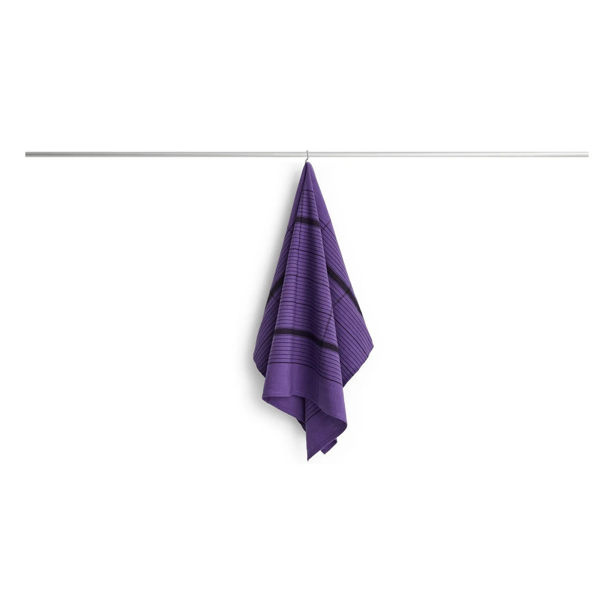 Hay - Solid Striped Kitchen Towel | Purple