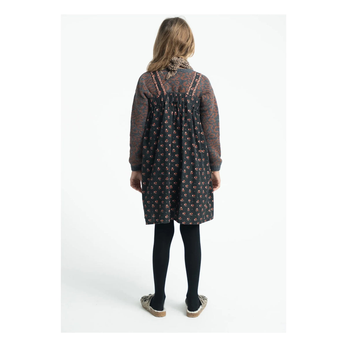 Piupiuchick - Floral Dress | Black