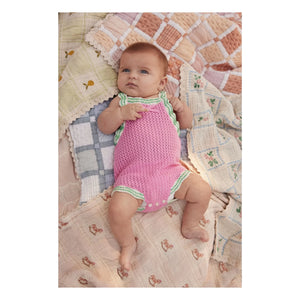Bebe Organic - Organic Cotton Patchwork Blanket | Blue