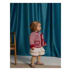 Gingersnaps - Lavinia Checkered Baby Jacket | Red