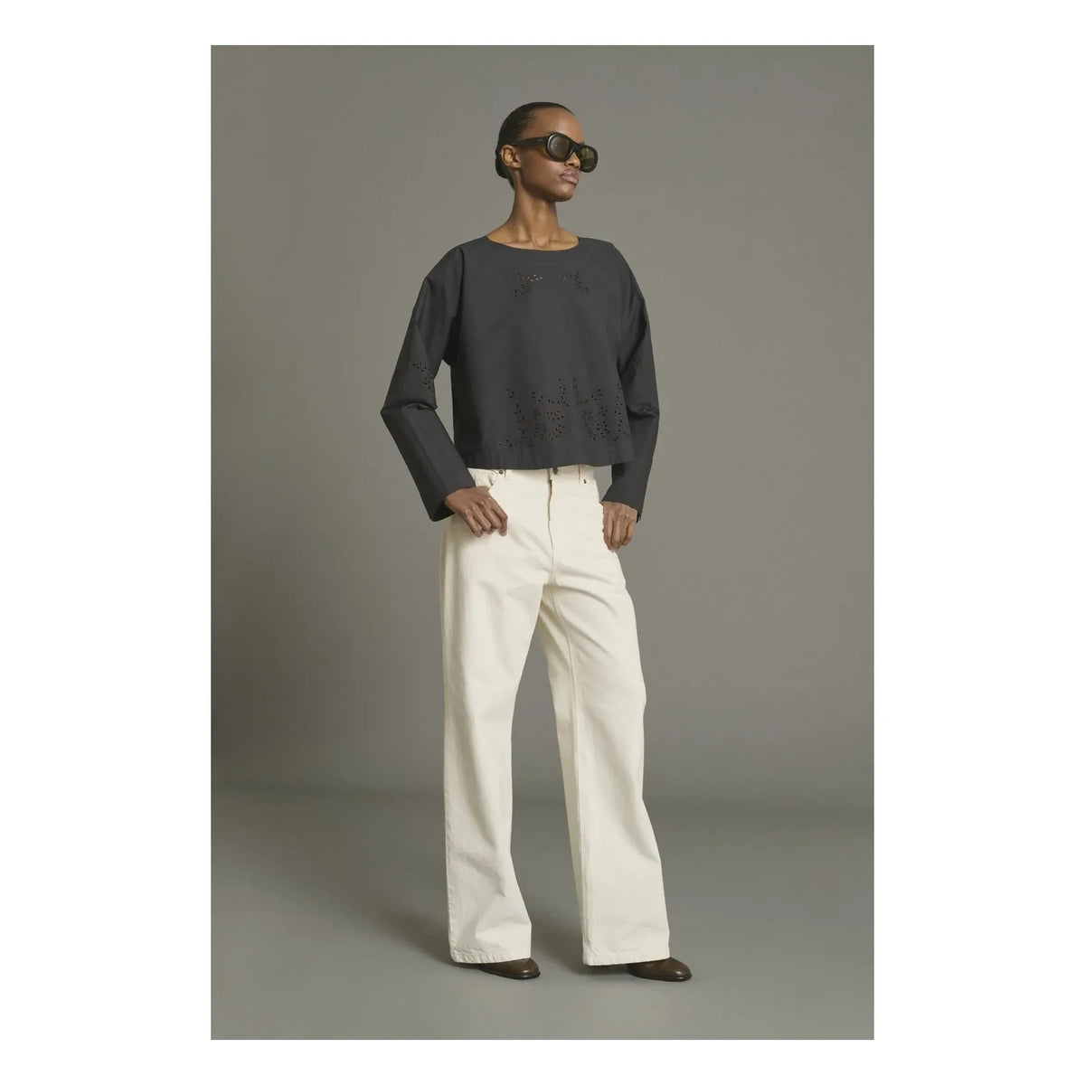 Soeur - Hansel blouse | Charcoal grey