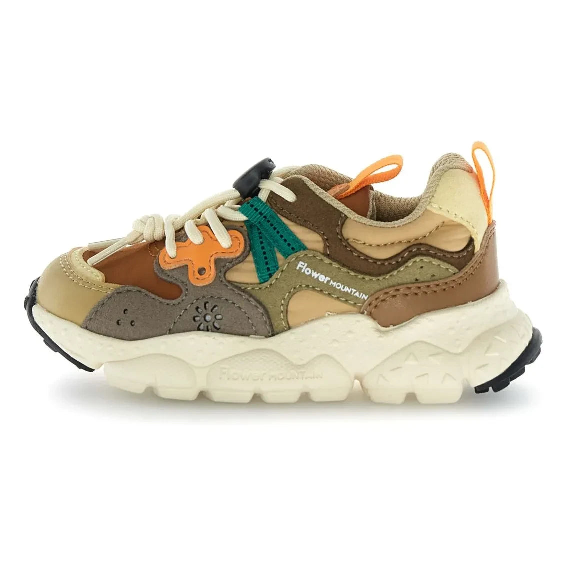 Flower Mountain - Yamano 3 Junior Sports Shoes | Earth Brown