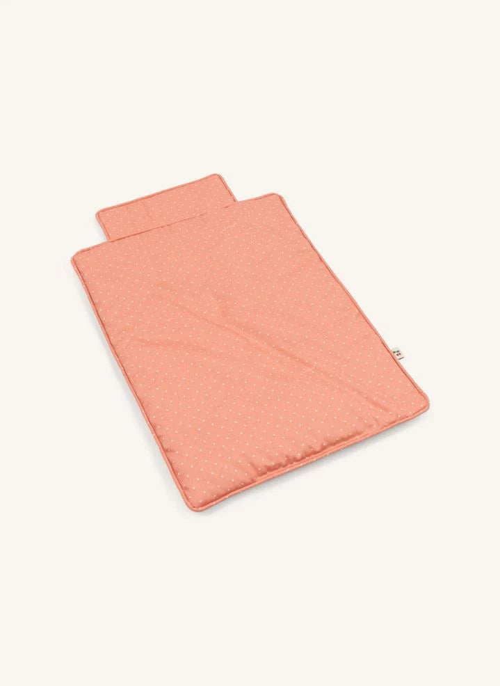 Konges Sløjd - Rose Polka Dot Doll Bedding Set | Pink