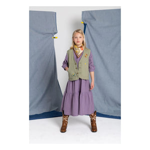 Hundred Pieces - Naya Checked Dress | Lavender