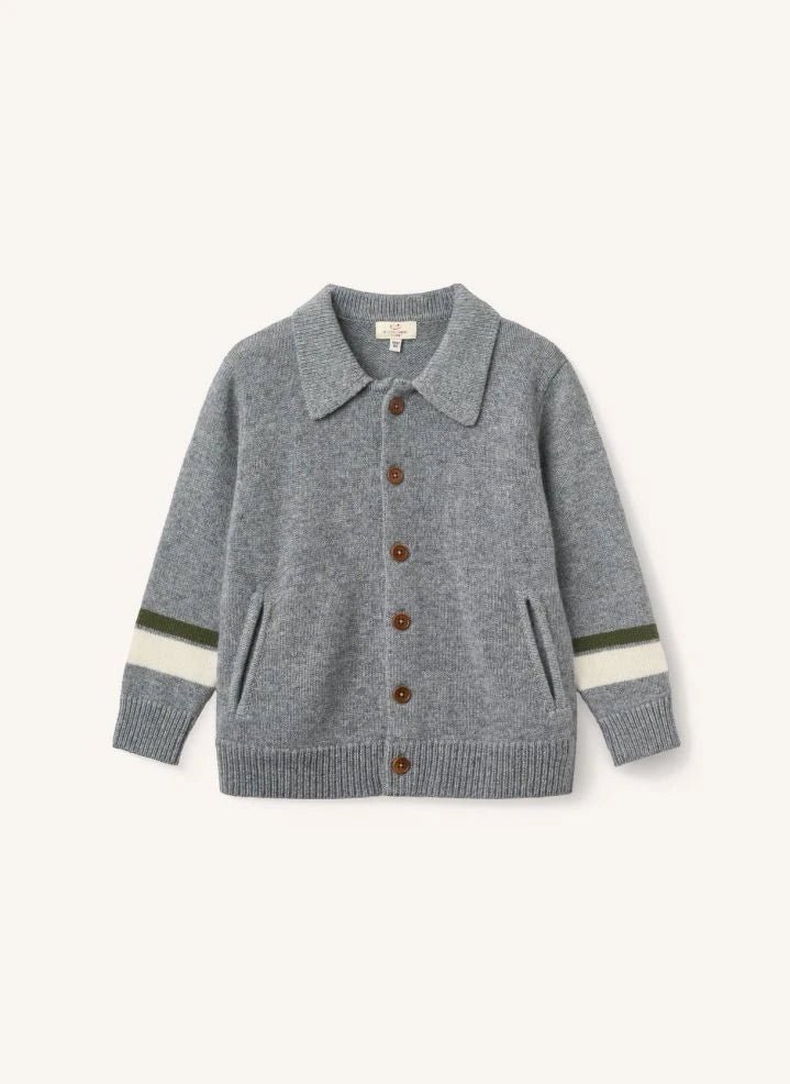 Copenhagen Colors - Lambswool and Cashmere Cardigan | Grey