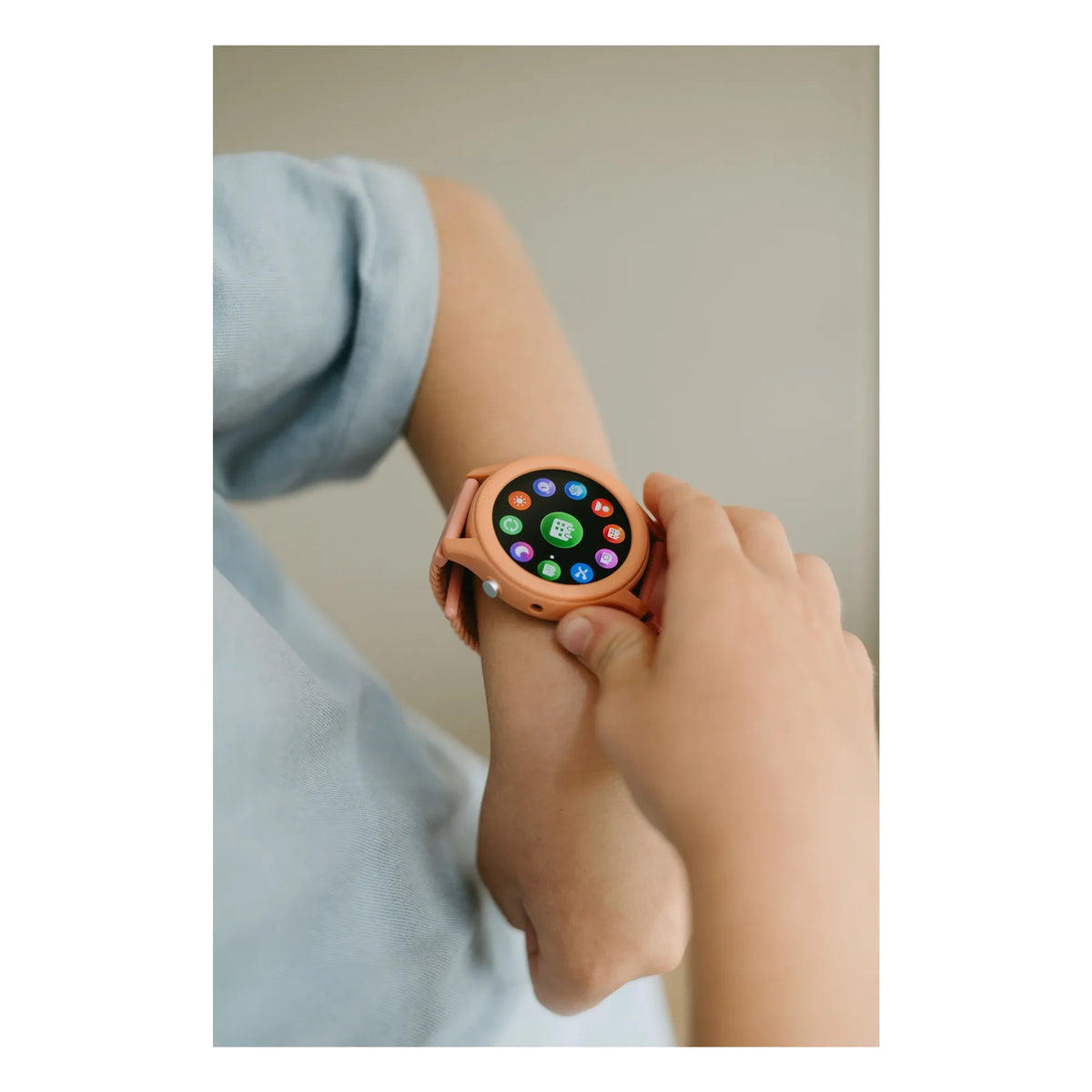 Kidywolf - Connected Watch | Coral