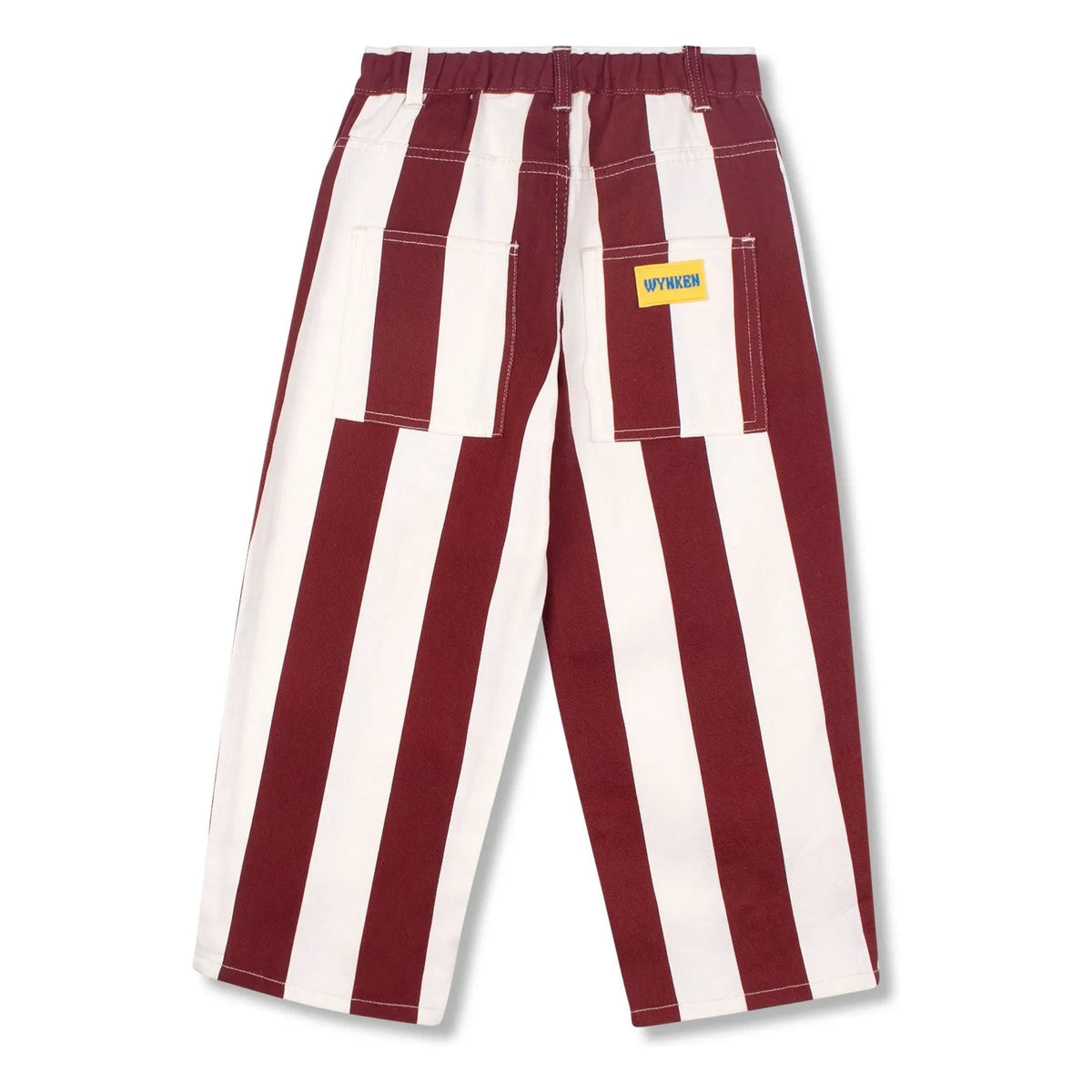 Wynken - Striped Jeans | Burgundy