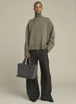 Soeur - Suave Leather Bag | Steel