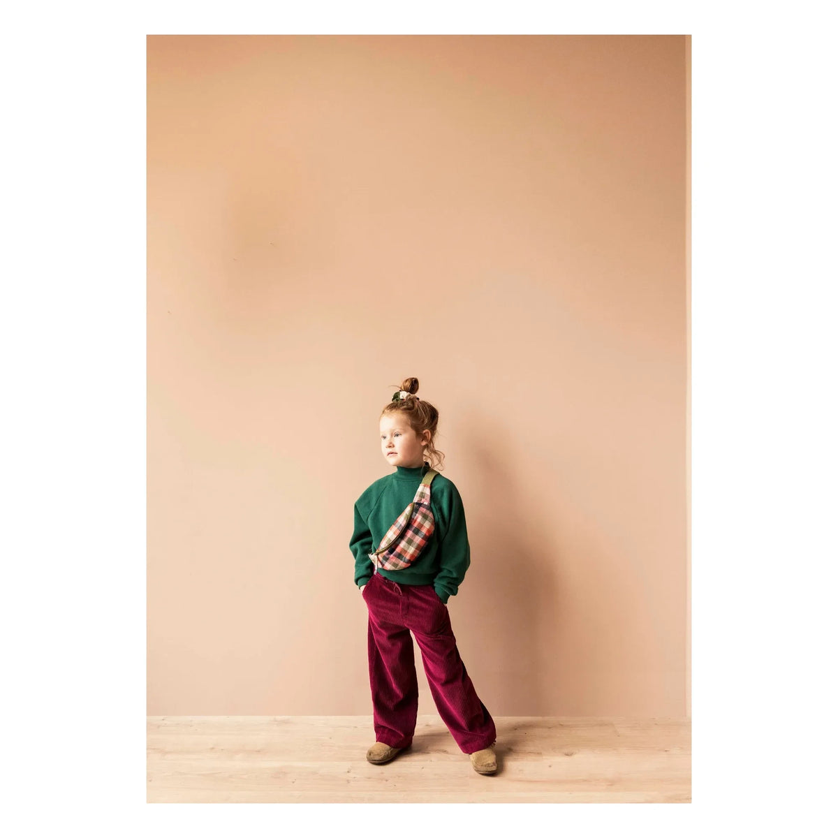 Jenest - Cammie organic cotton pants | Burgundy