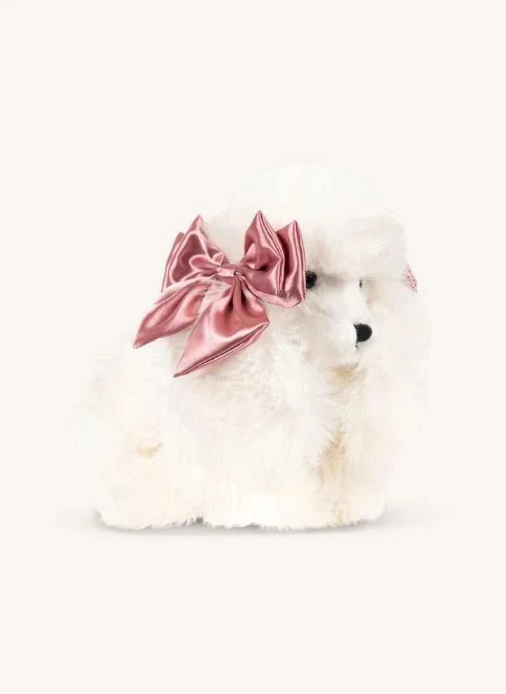 Konges Sløjd - Spitz Dog Plush Toy | White