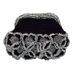 Nadia Dafri - Melike Clutch Bag | Burgundy