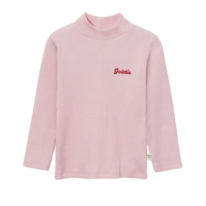 Goldie + Ace - Goldie Ribbed Turtleneck Sweater | Pink