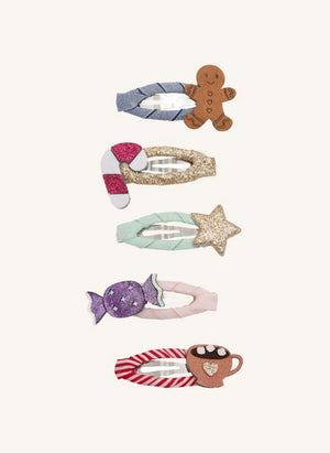 Mimi & Lula - 5-piece Christmas Food Bar Set | Gold