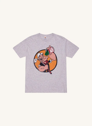 Wild Donkey - Spinach Boxy TS01 Cotton T-Shirt | Grey