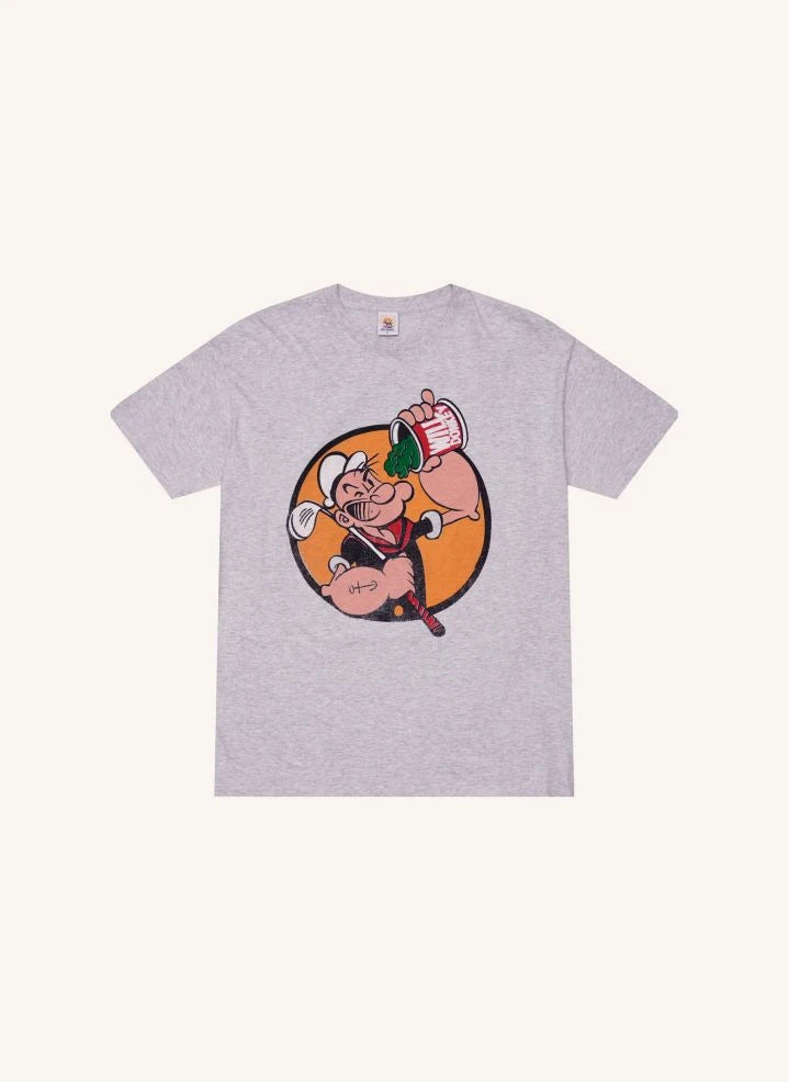 Wild Donkey - Spinach Boxy TS01 Cotton T-Shirt | Grey