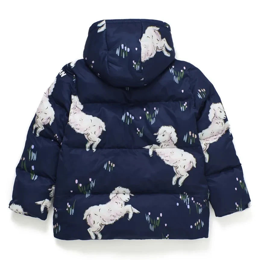Maison Mangostan - Moutons puffer jacket | Dark Blue