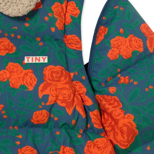 Tinycottons - Roses Quilted Jacket | Blue