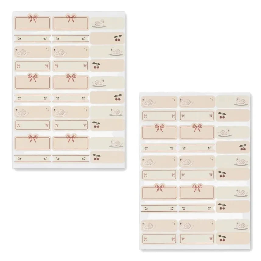 Konges Sløjd - Swan Label Set