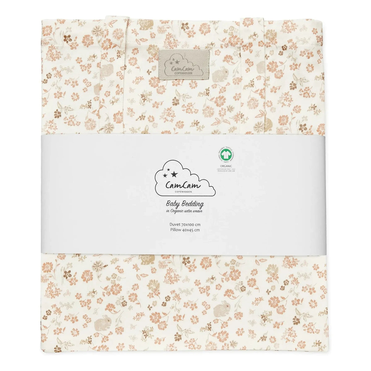 Cam Cam - Augusta Duvet Cover Set | Peach