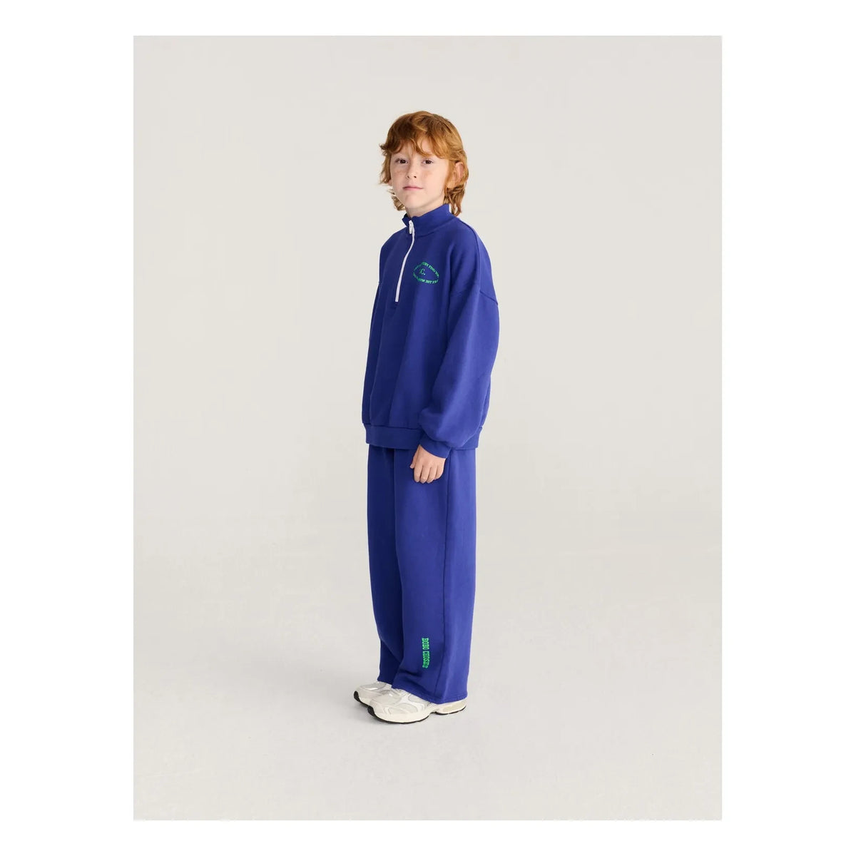 Bobo Choses - Bobo Choses Organic Cotton Wide-Fit Jogger | Navy Blue