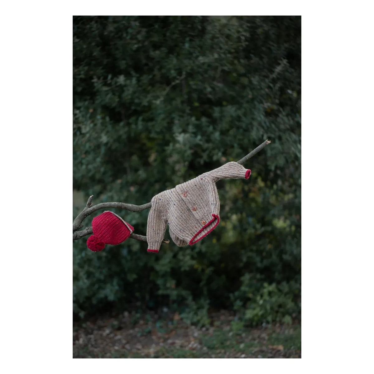 1+ in the family - Louise Wool Beanie | Red