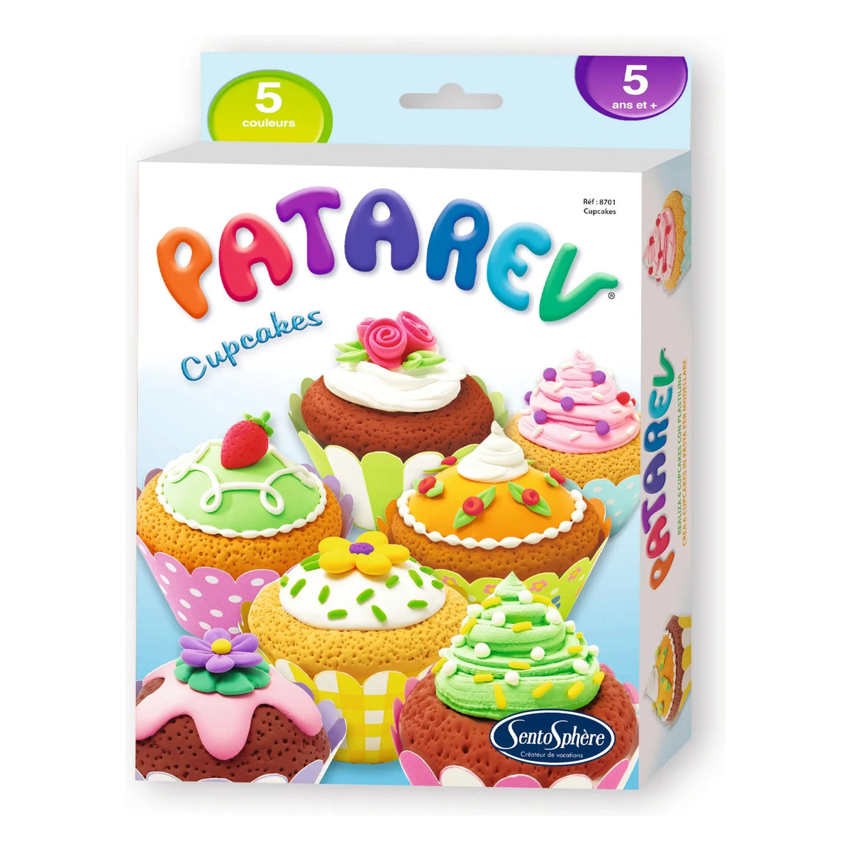 Sentosphère - Patarev Cupcakes self-hardening modeling clay