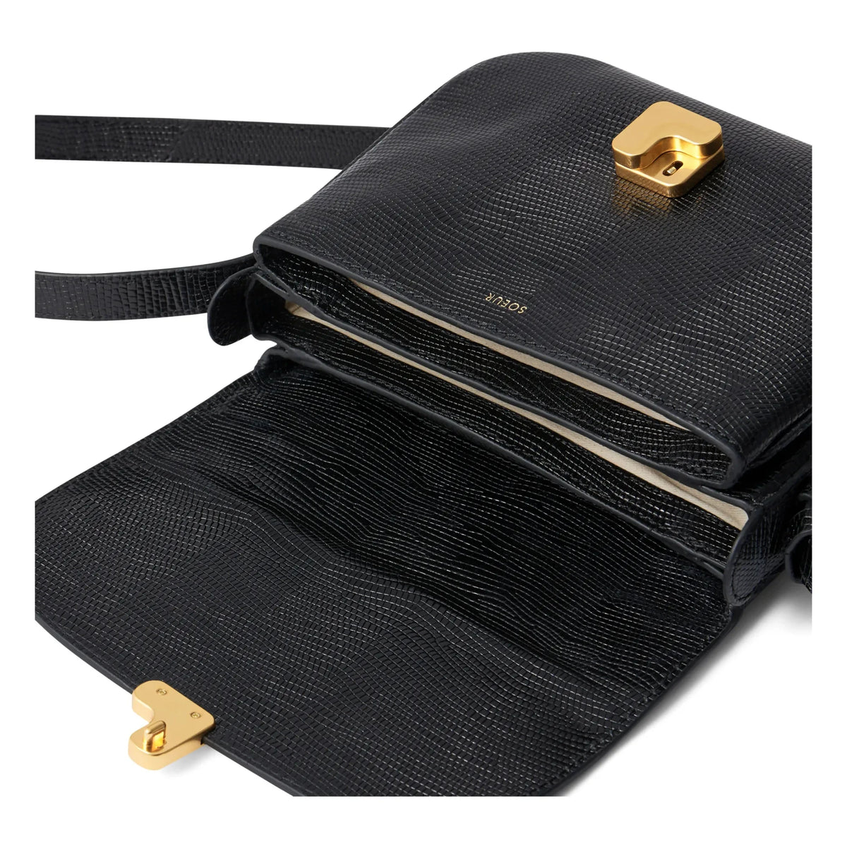 Soeur - Bellissima Mini Bag Buffalo Derisi | Siyah