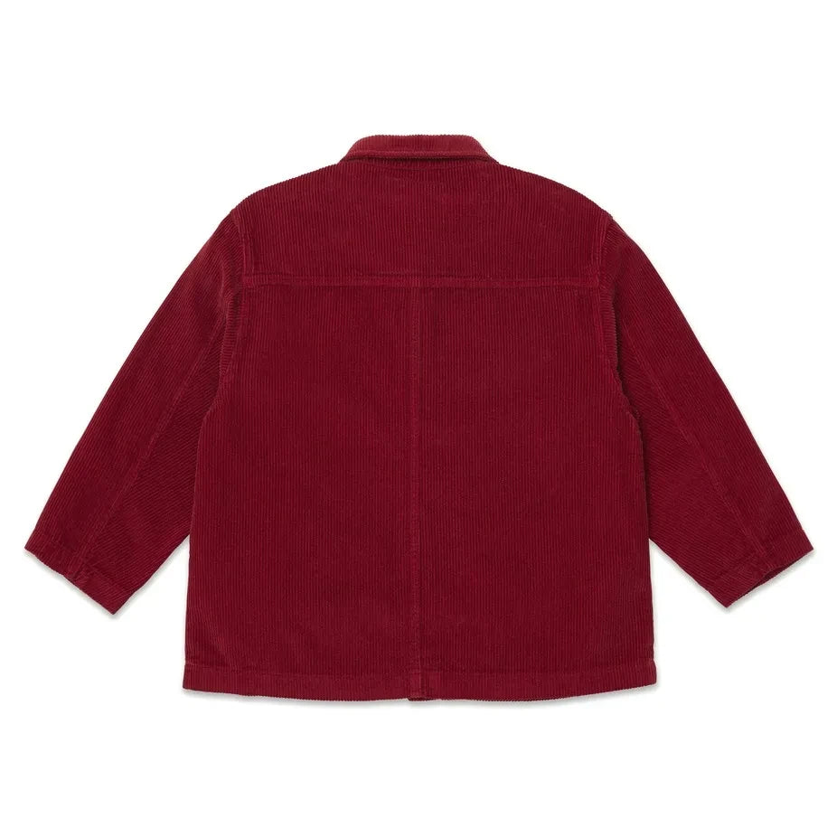 Main Story - Recycled Fiber Overshirt | Cherry Red