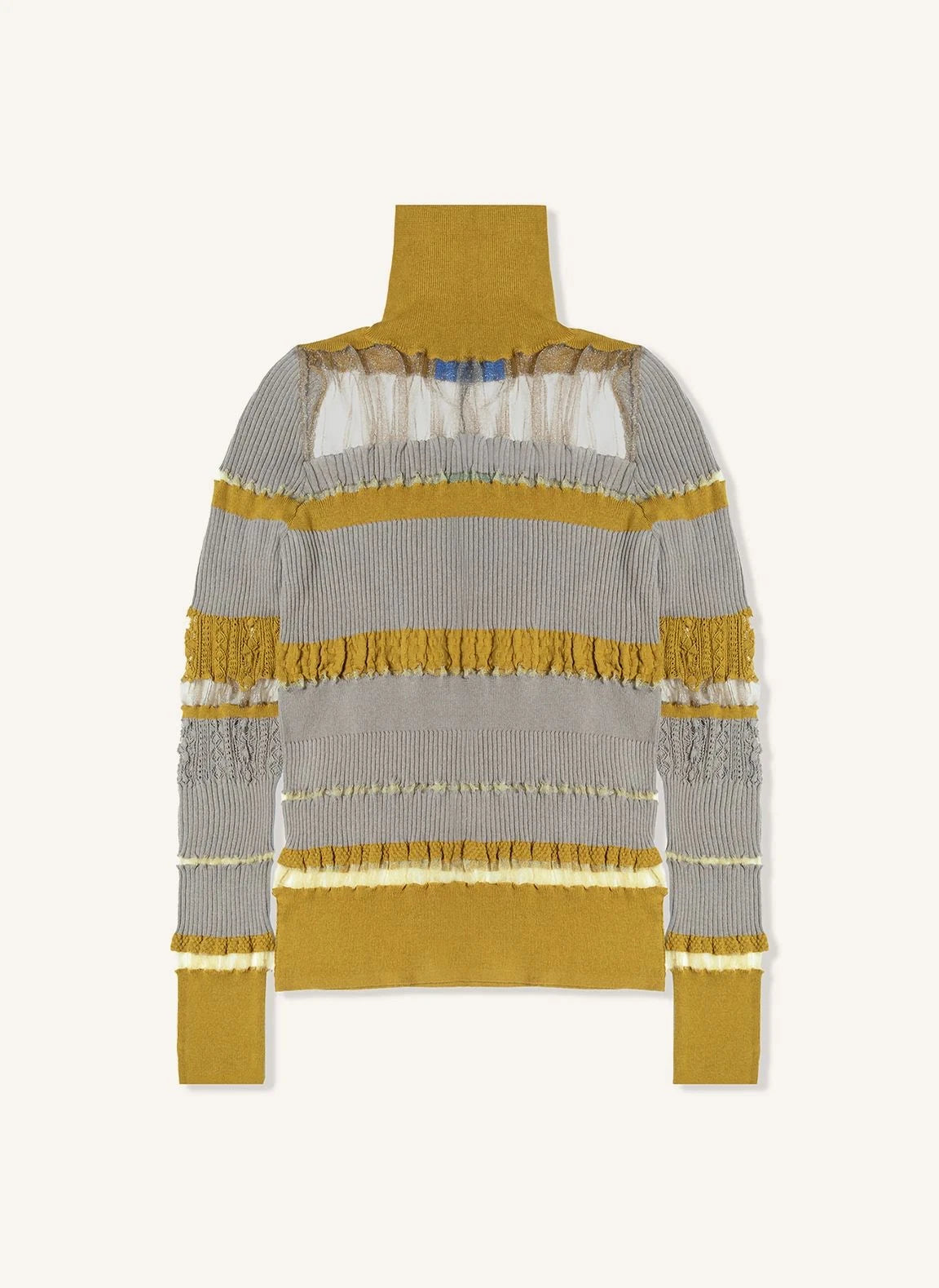 Mes Demoiselles - Ske Cotton Sweater | Yellow
