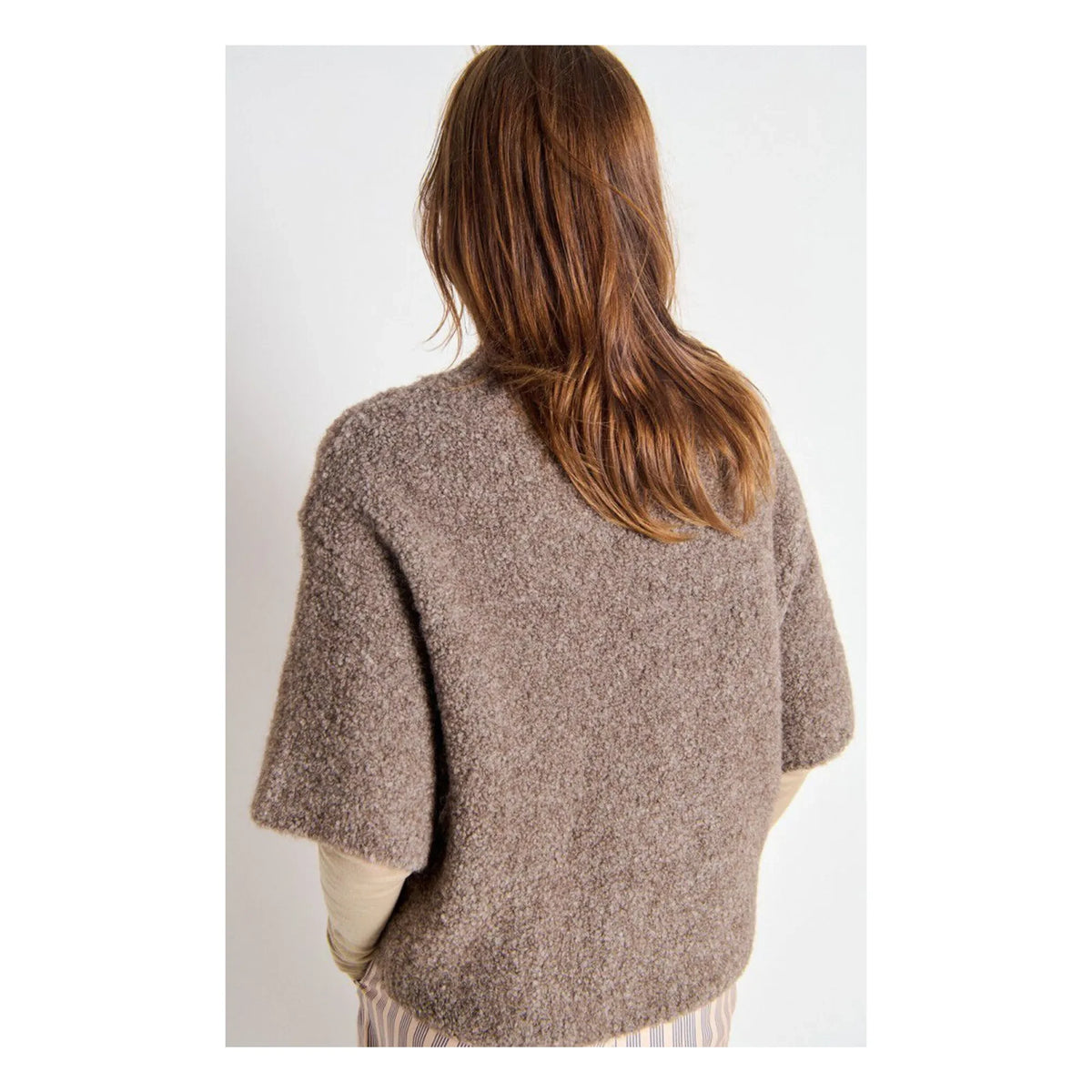 American Vintage - Zolly sweater | Dark brown