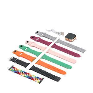 iPixi - Luxe Lady 5 Strap Smart Watch Set